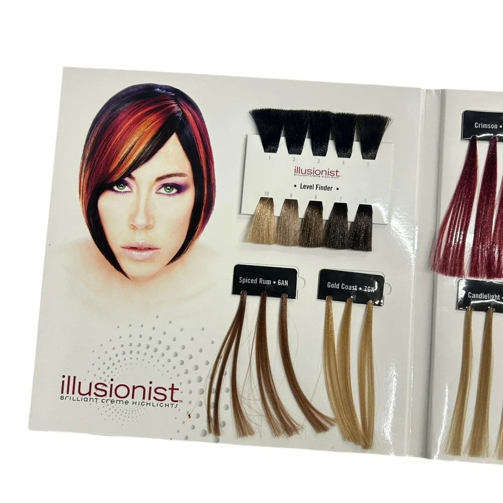 Scruples‎ Illusionist Brilliant Creme Highlights Swatch Book Salon Professional
